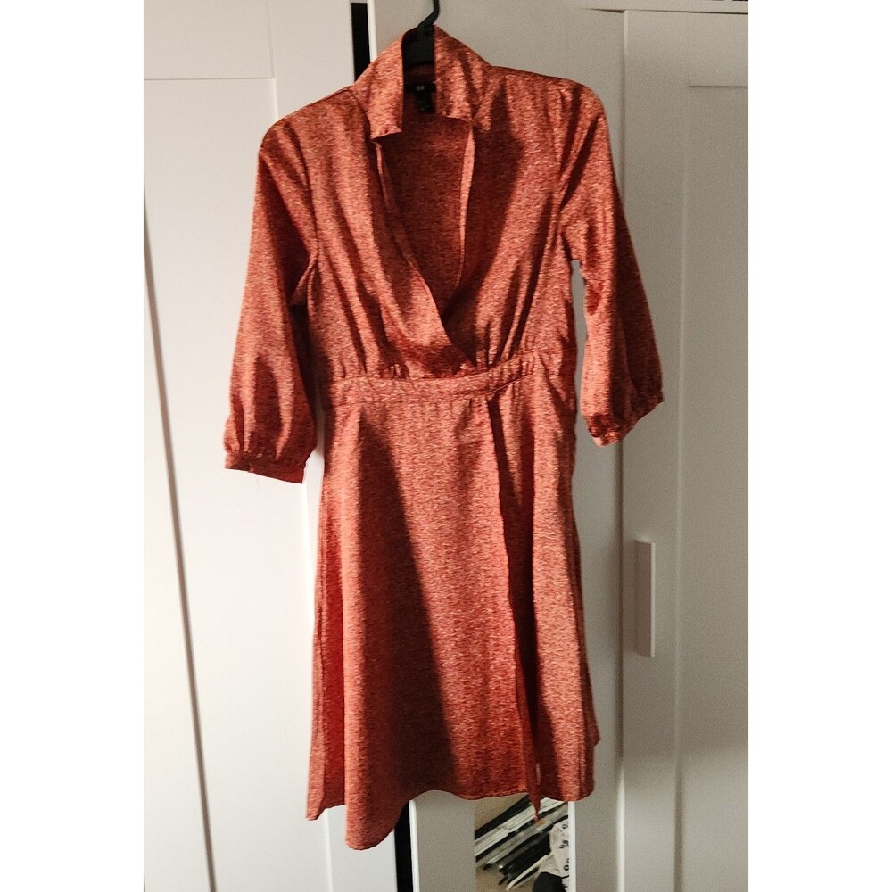 H&M Floral Wrap Dress Size 8